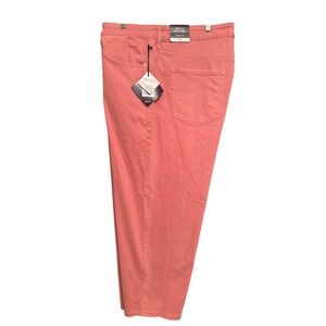 Ava & Viv Coral High Rise Slim Straight Stretch Jeans Women's Plus Size 24W